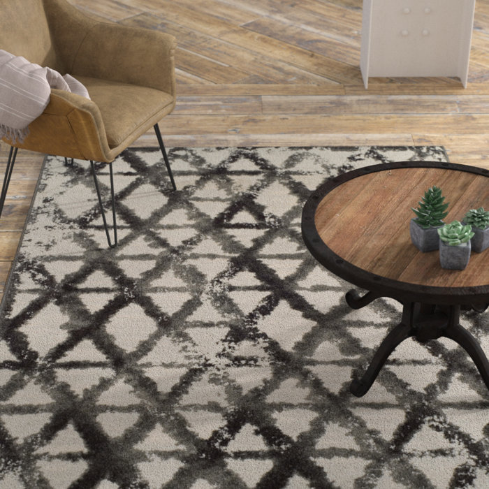 Williston Hagopian Pewter Area Rug Wayfair